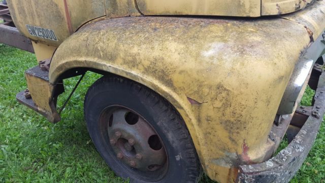 1956 Yellow Ford Other Pickups Cab & Chassis