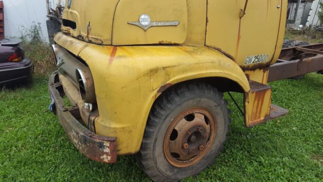 1956 Yellow Ford Other Pickups Cab & Chassis