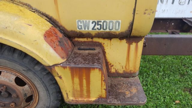 1956 Yellow Ford Other Pickups Cab & Chassis