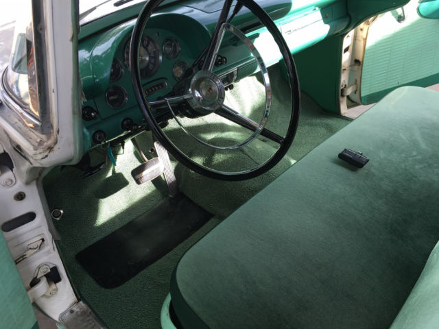 1956 Sea Foam/White Ford Country Sedan Wagon