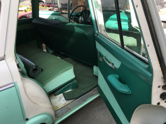 1956 Sea Foam/White Ford Country Sedan Wagon