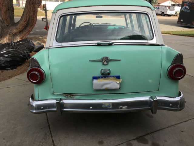 1956 Sea Foam/White Ford Country Sedan Wagon