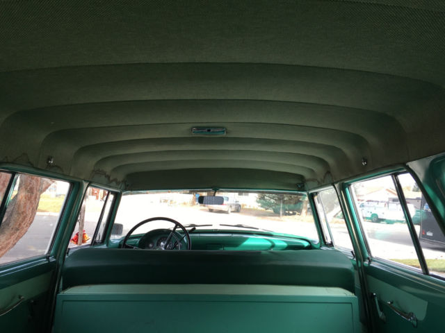 1956 Sea Foam/White Ford Country Sedan Wagon