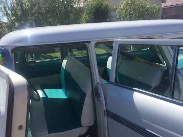 1956 White Ford Country Sedan Sedan