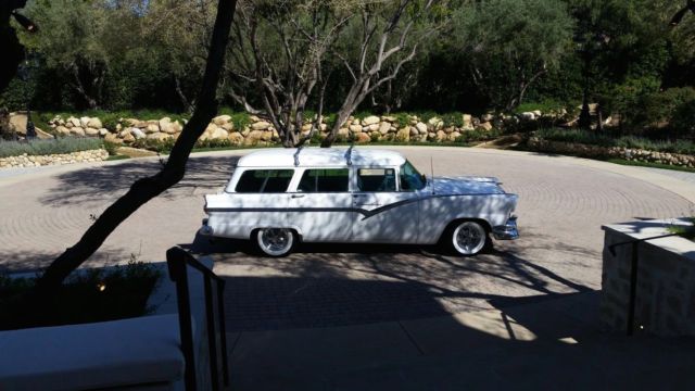 1956 White Ford Country Sedan Sedan