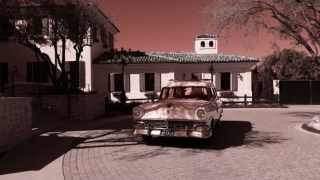 1956 White Ford Country Sedan Sedan