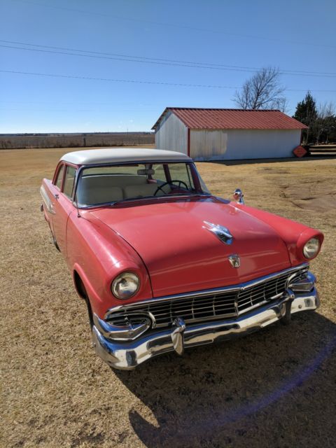 1956 Red Ford Other Sedan