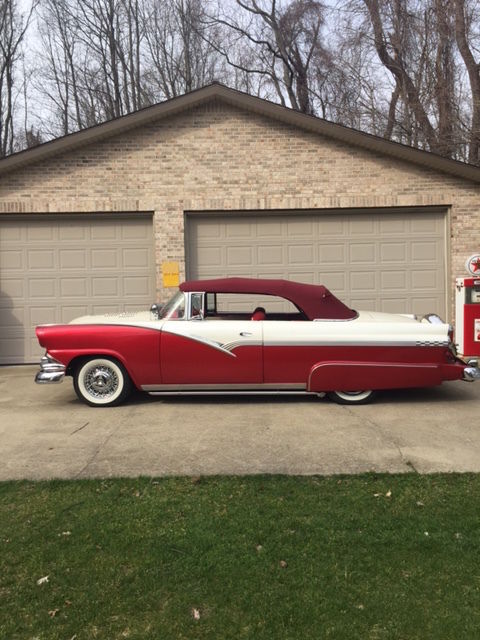1956 RED AND WHITE Ford Other