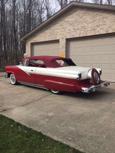 1956 RED AND WHITE Ford Other