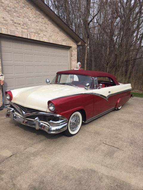 1956 RED AND WHITE Ford Other