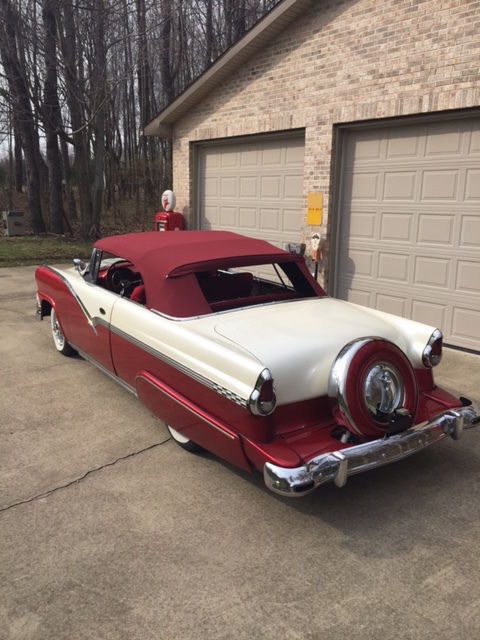 1956 RED AND WHITE Ford Other
