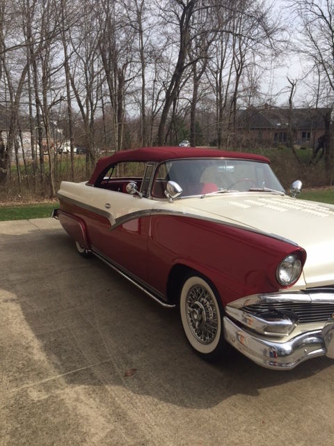 1956 RED AND WHITE Ford Other