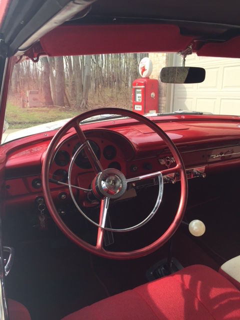 1956 RED AND WHITE Ford Other