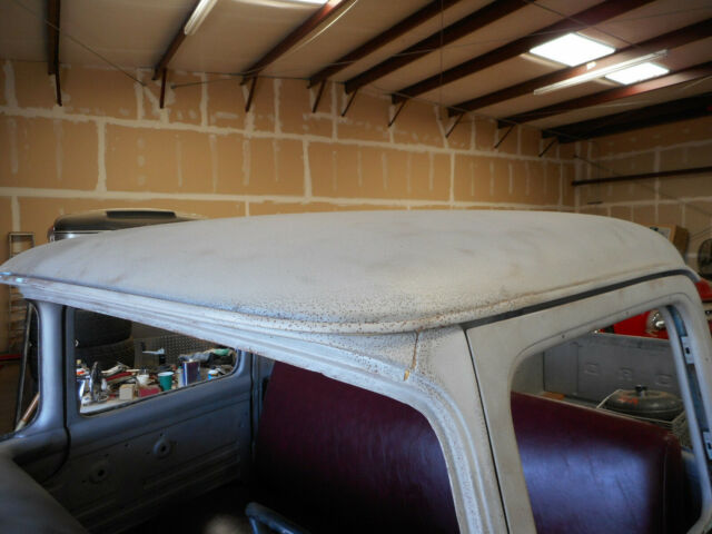 1956 Red Ford F-100 Extended Crew Cab Pickup