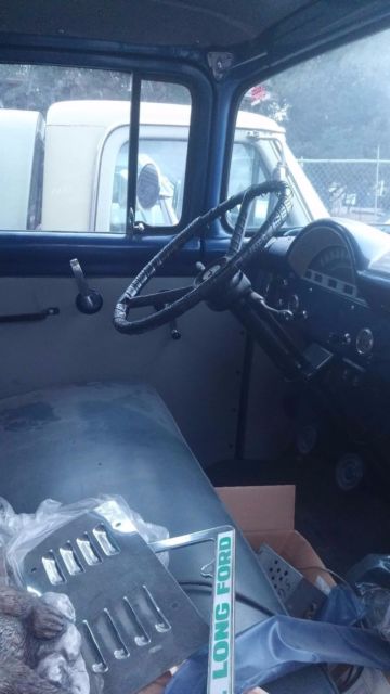 1956 Blue Ford F-100 Standard Cab Pickup