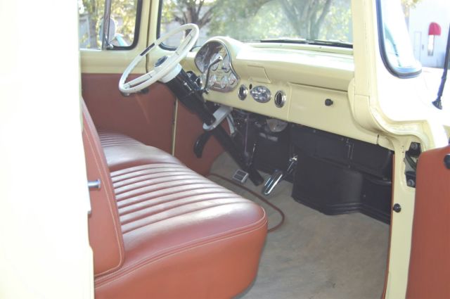 1956 Yellow Ford F-100