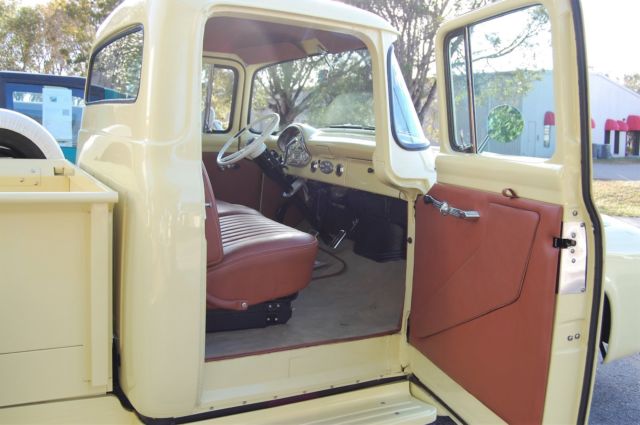 1956 Yellow Ford F-100