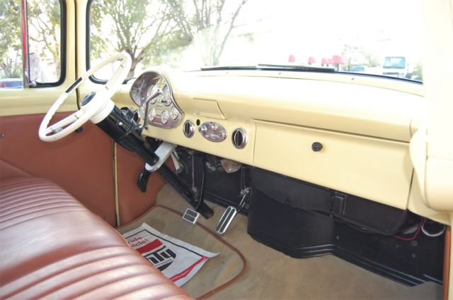 1956 Yellow Ford F-100