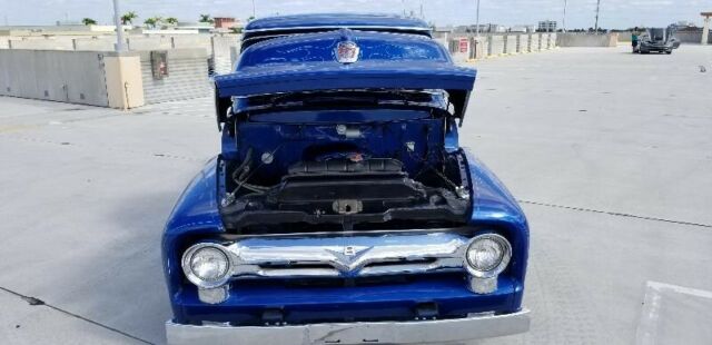 1956 Blue Ford F-100 --