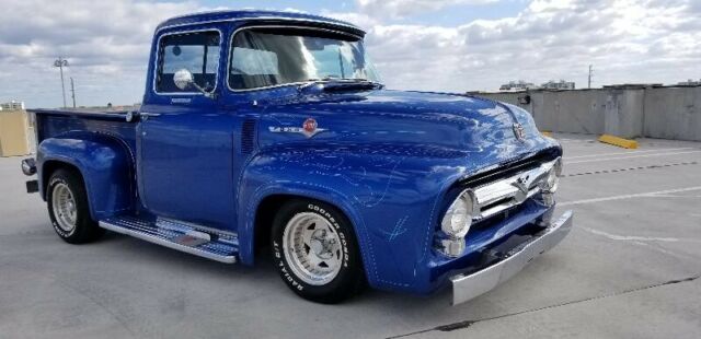1956 Blue Ford F-100 --