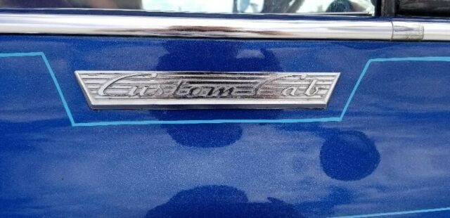 1956 Blue Ford F-100 --