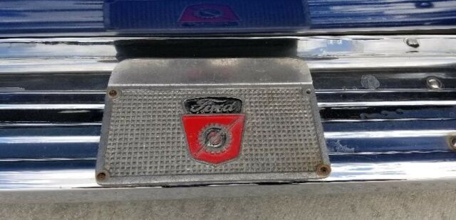 1956 Blue Ford F-100 --