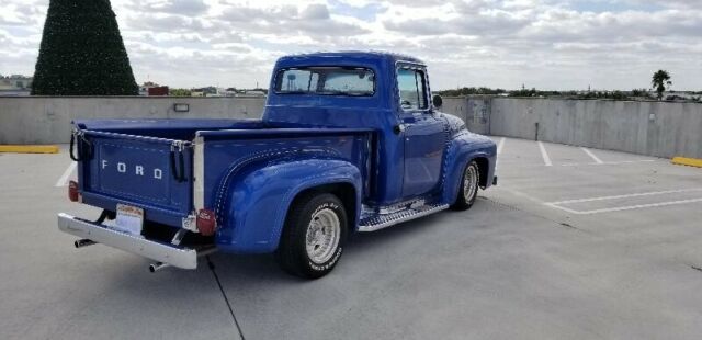 1956 Blue Ford F-100 --