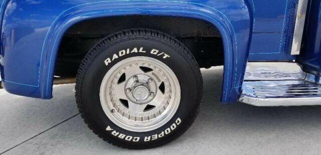 1956 Blue Ford F-100 --