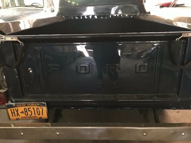 1956 Blue Ford F-100 Step side