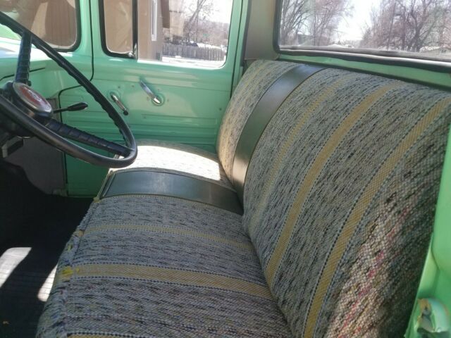 1956 Green Ford F-100 2Wheel drive