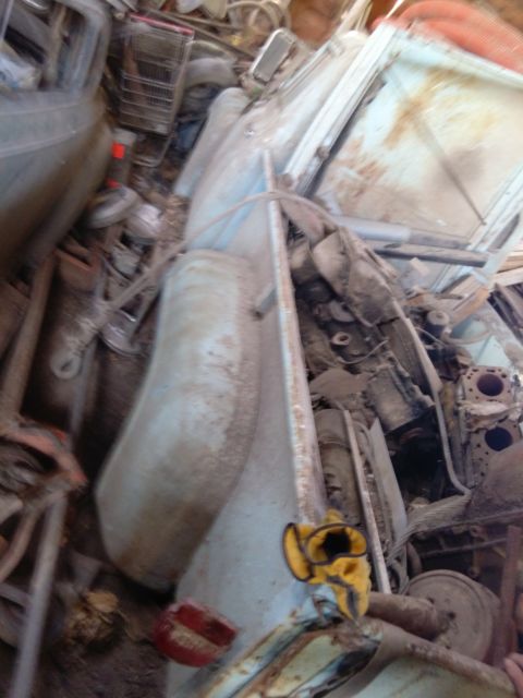 19560000 Blue Ford F-100 Standard Cab Pickup