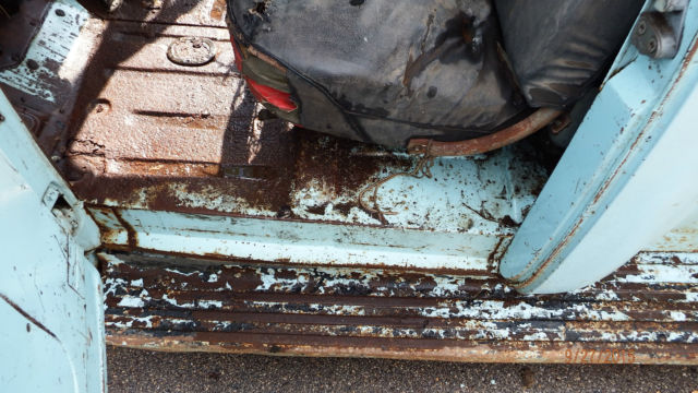 19560000 Blue Ford F-100 Standard Cab Pickup