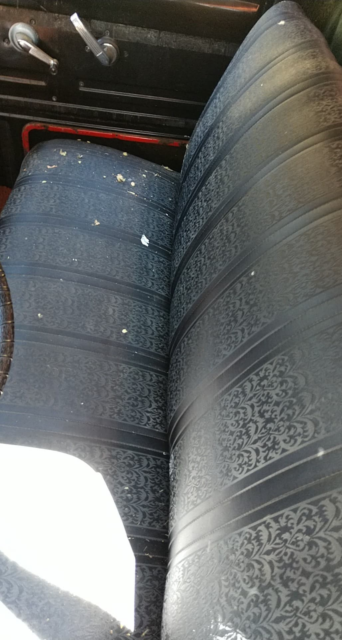 1956 Orange Ford F-100 Standard Cab Pickup