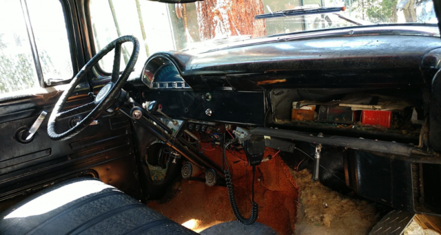 1956 Orange Ford F-100 Standard Cab Pickup