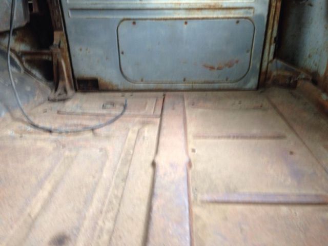 1956 Silver Ford F-100 Pick Up