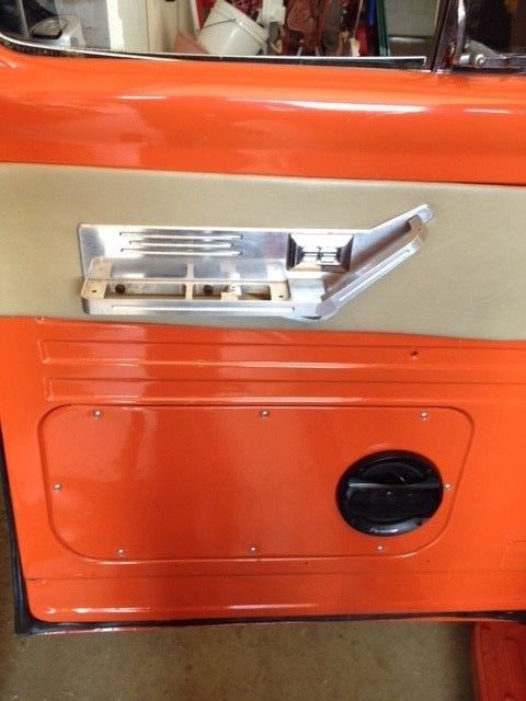 1956 Orange Ford F-100 Standard Cab Pickup