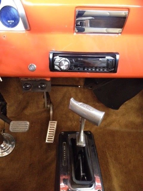 1956 Orange Ford F-100 Standard Cab Pickup