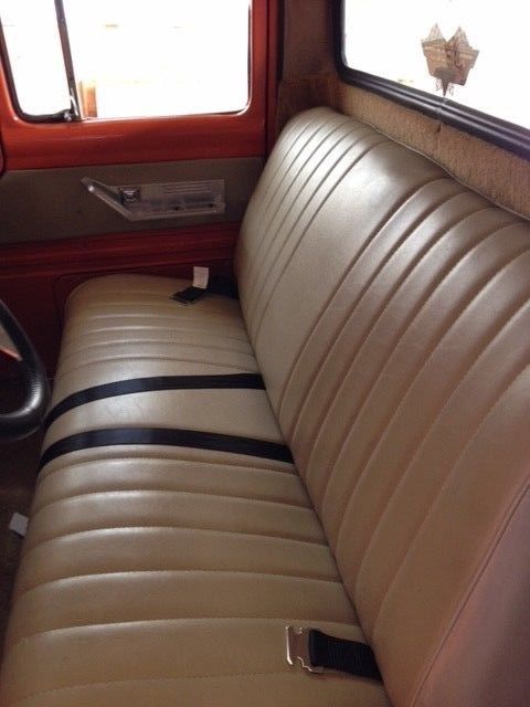 1956 Orange Ford F-100 Standard Cab Pickup