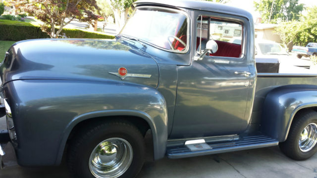 19560000 Porsche Gray Ford F-100