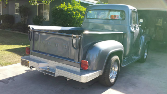 19560000 Porsche Gray Ford F-100