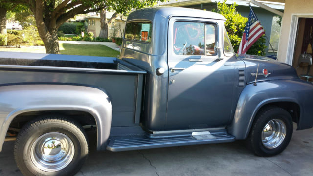 19560000 Porsche Gray Ford F-100