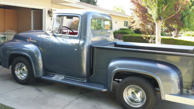 19560000 Porsche Gray Ford F-100