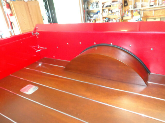 1956 Red Ford F-100 Standard Cab Pickup