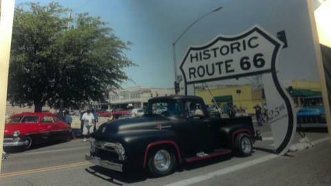 1956 Black Ford F-100 Standard Cab Pickup