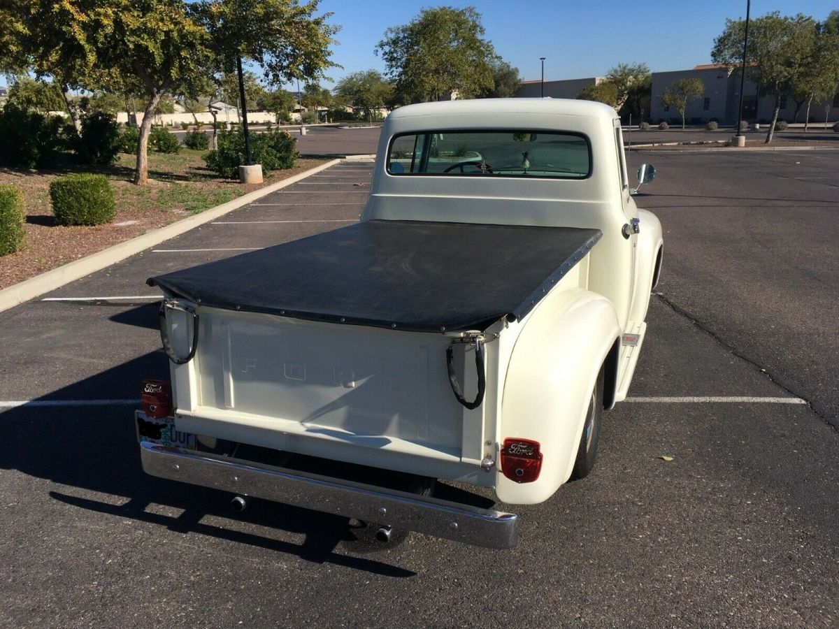 1956 White Ford F-100 Standard Cab Pickup