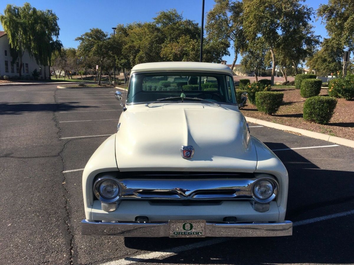 1956 White Ford F-100 Standard Cab Pickup