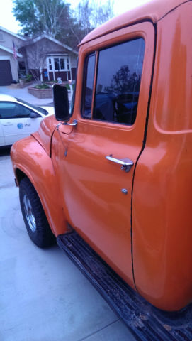 1956 Orange Ford F-100 Cab &- Chassis