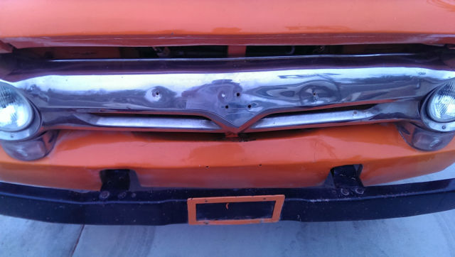 1956 Orange Ford F-100 Cab &- Chassis