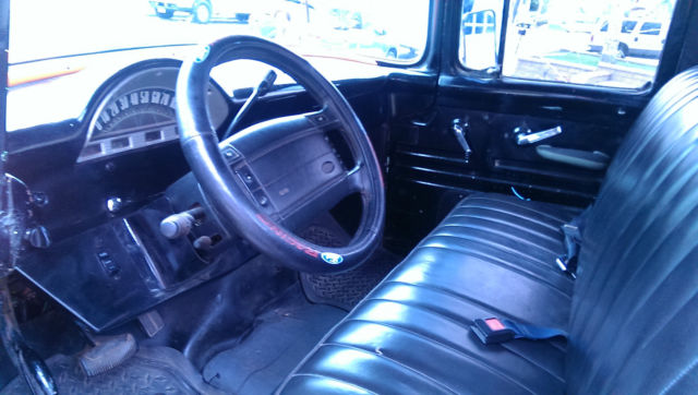 1956 Orange Ford F-100 Cab &- Chassis