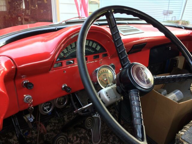 1956 Red Ford F-100 Cab & Chassis